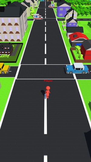 人類瘋狂過(guò)馬路
