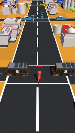 人類瘋狂過(guò)馬路