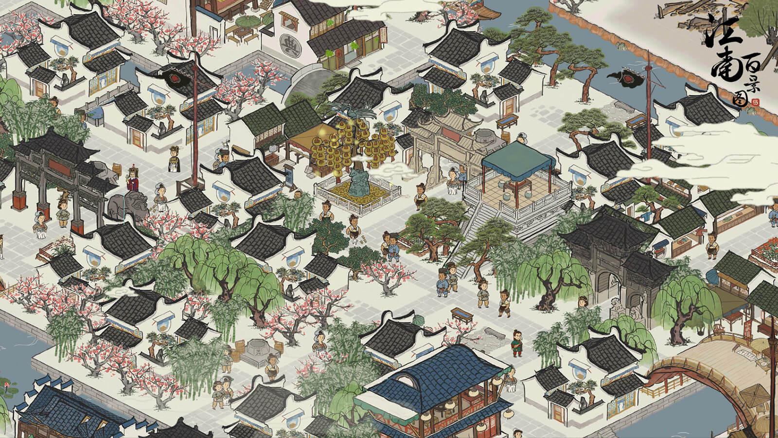 江南百景圖 港服