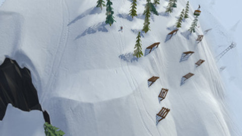 高山滑雪模擬器