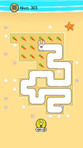 饑餓動物一筆線