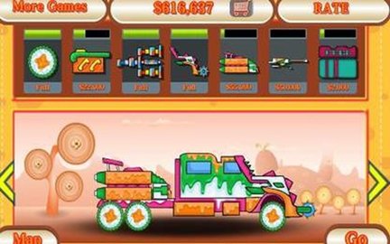 糖果加速山賽車