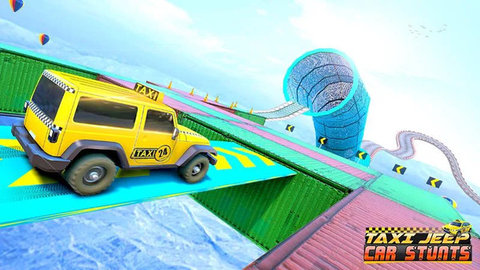 出租車坡道特技賽3D