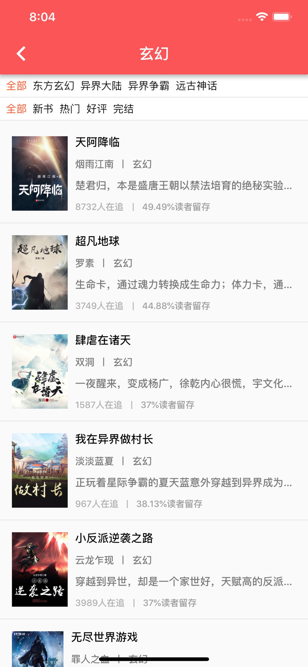 伴讀小說