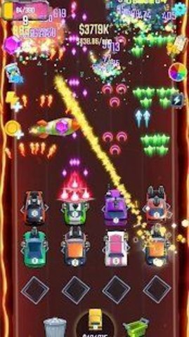 合并擊球車