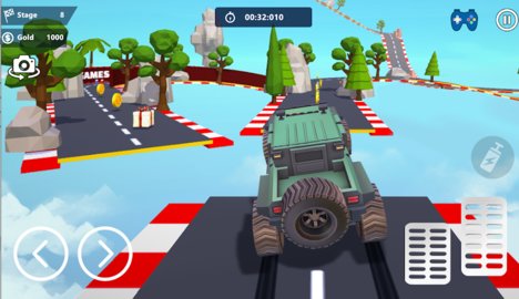 汽車特技賽車3D