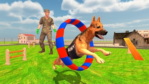 美軍間諜犬訓(xùn)練
