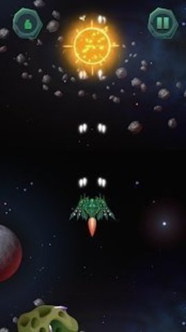 飛機戰(zhàn)斗小行星