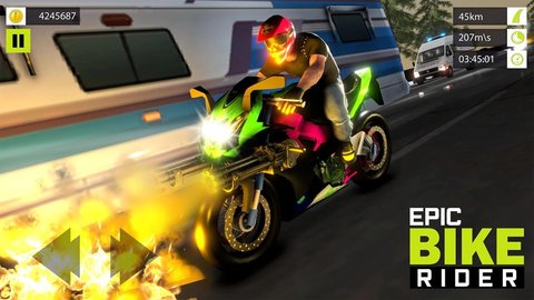 公路騎士摩托車賽車手