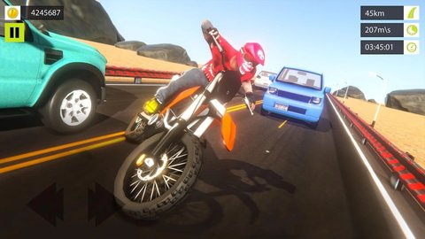 公路騎士摩托車賽車手