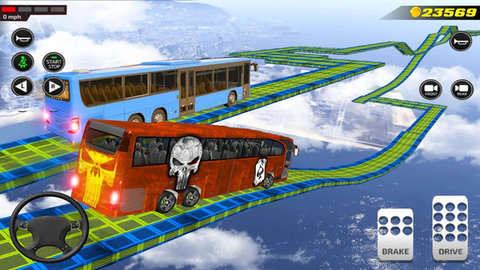 天空軌道巴士駕駛模擬3D