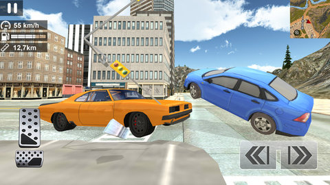 城市汽車駕駛模擬3D