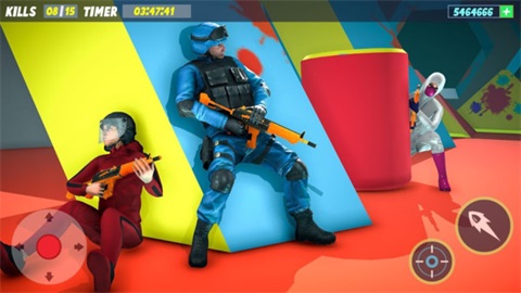彩彈射擊游戲