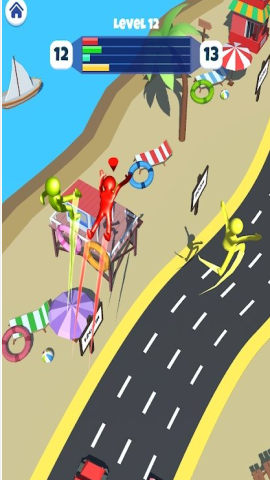 布娃娃撞車3D