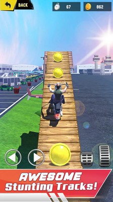 特技越野摩托車3D