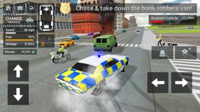 警車駕駛：騎摩托車