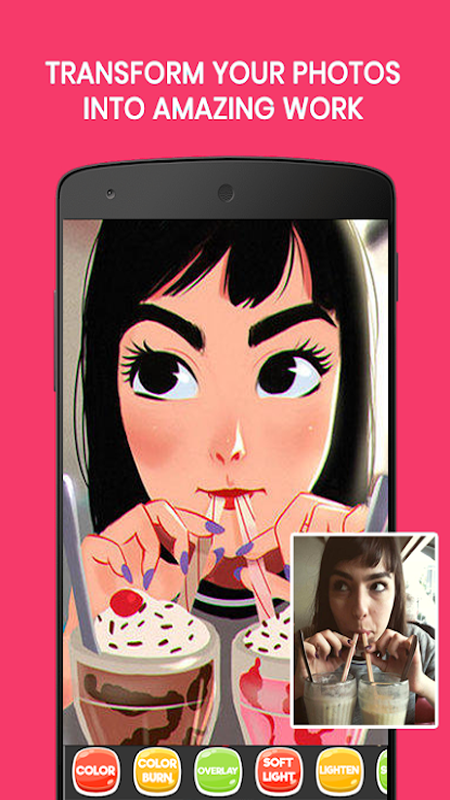 Cartoon Photo Filter Editor