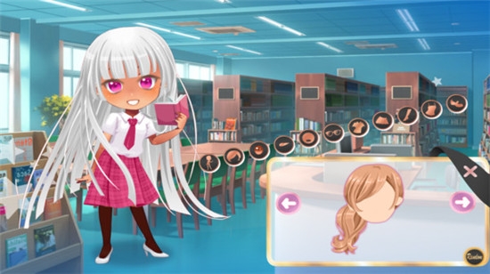 動(dòng)漫校園裝扮女孩