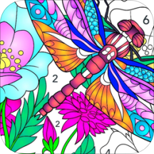 兒童涂色夢想花園