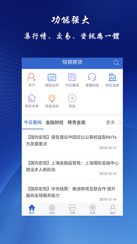 恒銀期貨博易