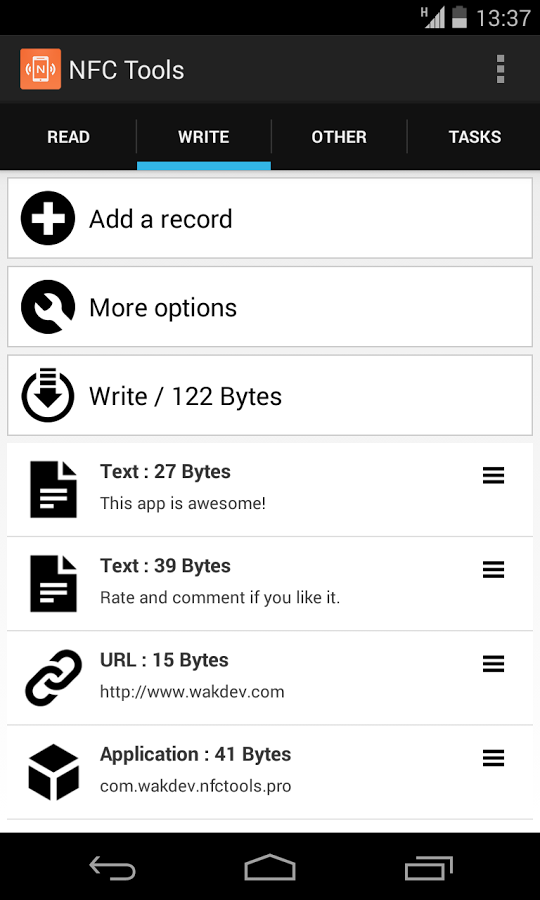 NFC Tools
