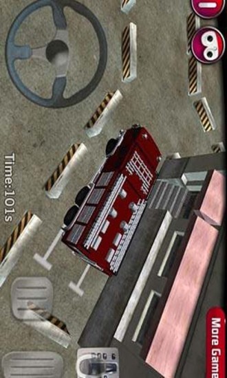消防货车停车3D