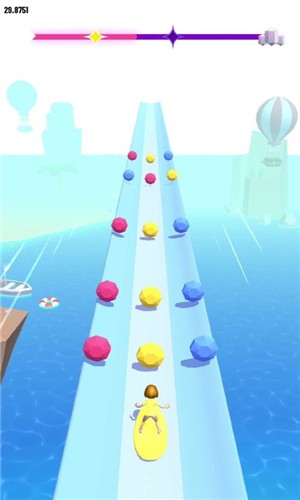 彩色沖浪者3D