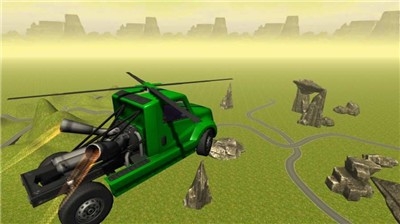 直升機卡車飛行