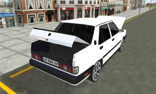 紅色轎車(chē)模擬器