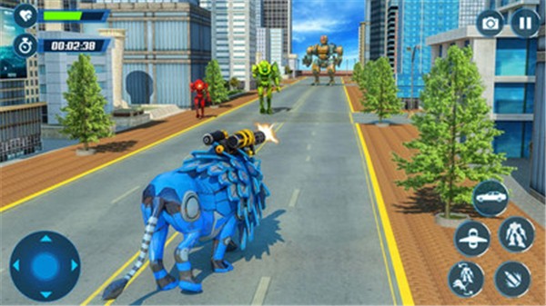 獅型機器人