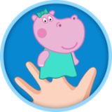 河馬佩奇手指家庭