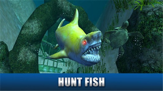兇殘鯊魚模擬3D