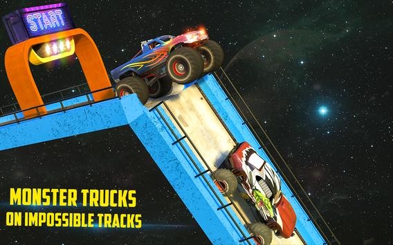 怪物卡車坡道特技