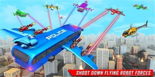警察巴士機器人