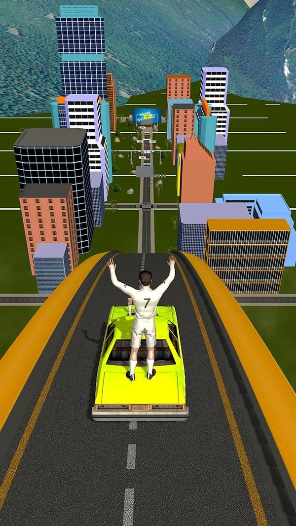 巨大斜坡特技飛車