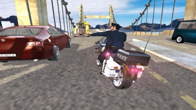 至尊交警自行車