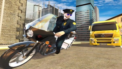 至尊交警自行車