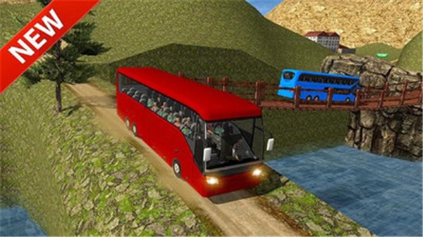 上坡越野公交車