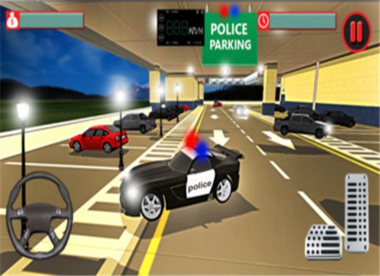 警車停車模擬