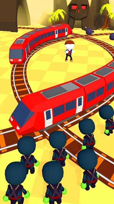 火車vs僵尸3D
