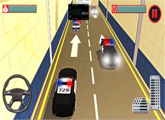 警車停車模擬