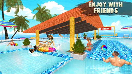 水上樂園3D