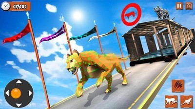 美洲獅跑酷3D