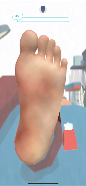 老板修個腳
