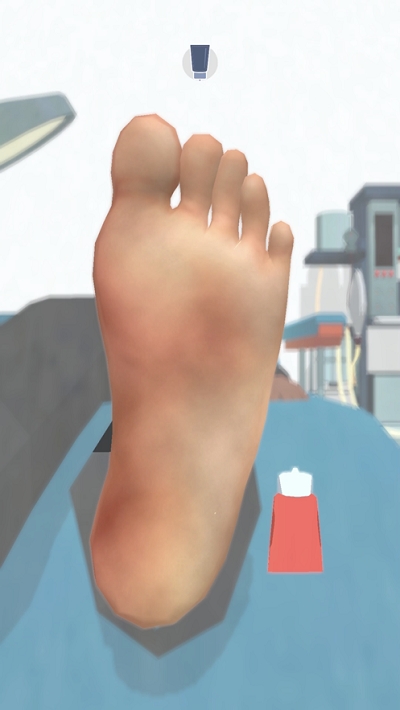 老板修個腳