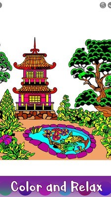 日風(fēng)著色書