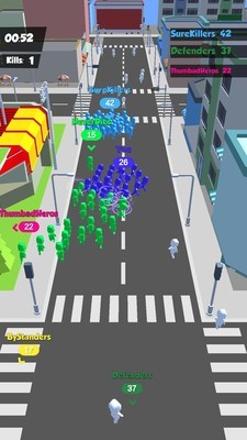 人群競(jìng)賽3D