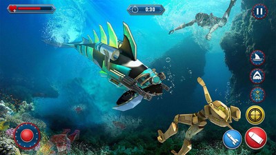 鯊魚變形金剛大戰(zhàn)