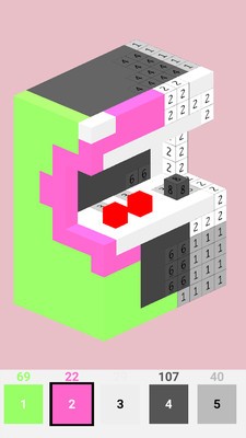 體素填色