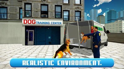警犬運輸卡車